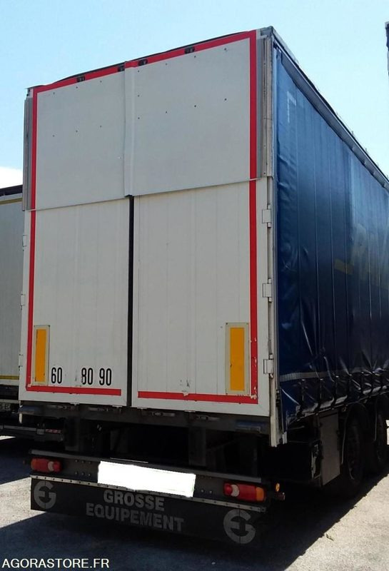 SEMI REMORQUE PLSC 18T - TOIT RELEVABLE - RIDEAUX COULISSANTS - Полуприцеп: фото 4 SEMI REMORQUE PLSC 18T - TOIT RELEVABLE - RIDEAUX COULISSANTS - Полуприцеп: фото 4