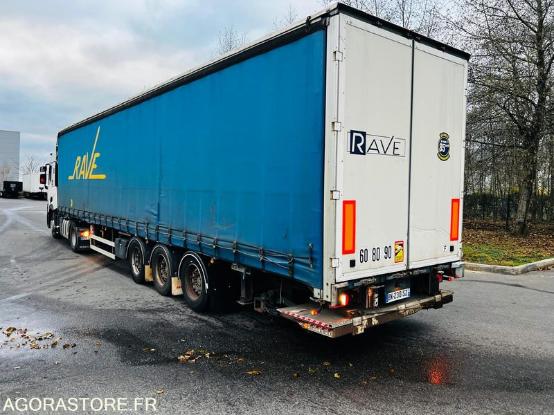 Semi-remorque Bâchée Fruehauf 2011 (3681) - Полуприцеп: фото 1 Semi-remorque Bâchée Fruehauf 2011 (3681) - Полуприцеп: фото 1