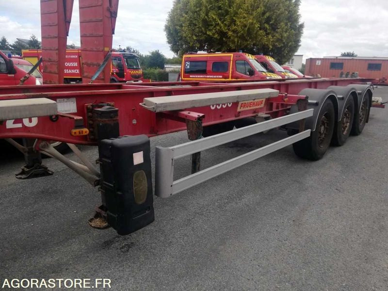REMORQUE FRUEHAUF porte conteneurs - Прицеп: фото 5 REMORQUE FRUEHAUF porte conteneurs - Прицеп: фото 5
