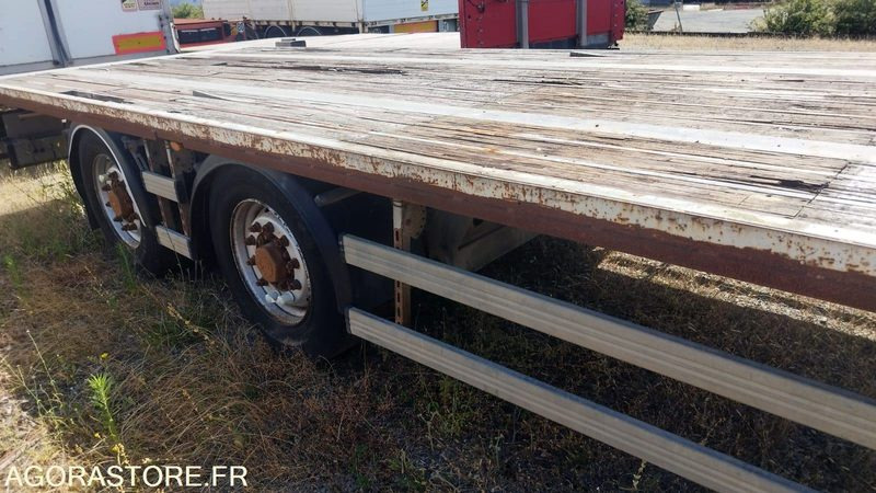 REMORQUE - SAMRO REMORQUE 2ESS PLATEAU - 2011 - BG-052-GM - Прицеп: фото 1 REMORQUE - SAMRO REMORQUE 2ESS PLATEAU - 2011 - BG-052-GM - Прицеп: фото 1