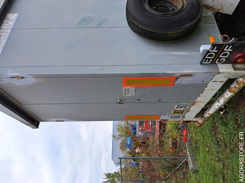 REMORQUE EQUIPEE TRANSFORMATEUR - Строительное оборудование, Прицеп: фото 4 REMORQUE EQUIPEE TRANSFORMATEUR - Строительное оборудование, Прицеп: фото 4