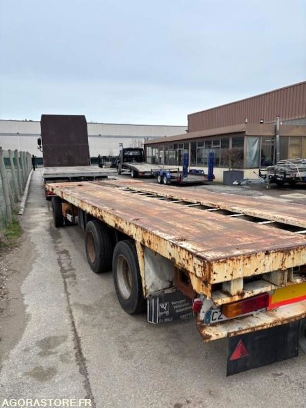 REMORQUE PLATEAU SAMRO 1989 7.50 M - Полуприцеп бортовой/ Платформа: фото 2 REMORQUE PLATEAU SAMRO 1989 7.50 M - Полуприцеп бортовой/ Платформа: фото 2