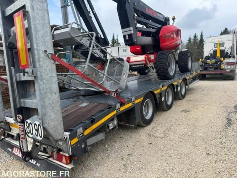 REMORQUE PORTE ENGIN 3 ESSIEUX CENTRAUX MAX TRAILER 2022 1500 KM - Низкорамный прицеп: фото 1 REMORQUE PORTE ENGIN 3 ESSIEUX CENTRAUX MAX TRAILER 2022 1500 KM - Низкорамный прицеп: фото 1