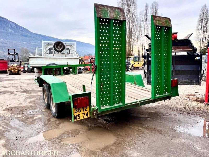 REMORQUE PORTE-ENGINS 2 ESSIEUX 3200KG BOUVERET R23200 - Низкорамный прицеп: фото 3 REMORQUE PORTE-ENGINS 2 ESSIEUX 3200KG BOUVERET R23200 - Низкорамный прицеп: фото 3