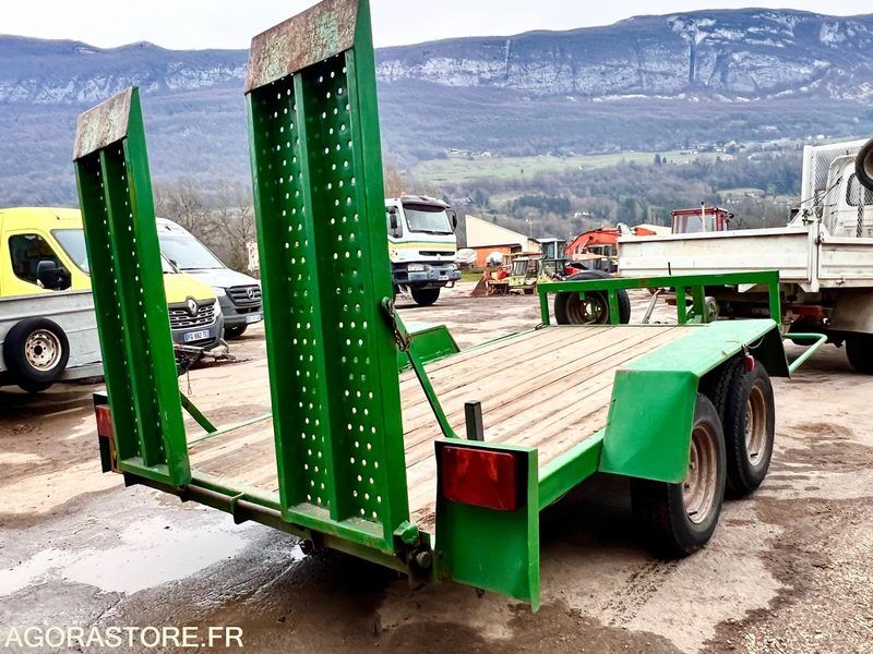 REMORQUE PORTE-ENGINS 2 ESSIEUX 3200KG BOUVERET R23200 - Низкорамный прицеп: фото 4 REMORQUE PORTE-ENGINS 2 ESSIEUX 3200KG BOUVERET R23200 - Низкорамный прицеп: фото 4