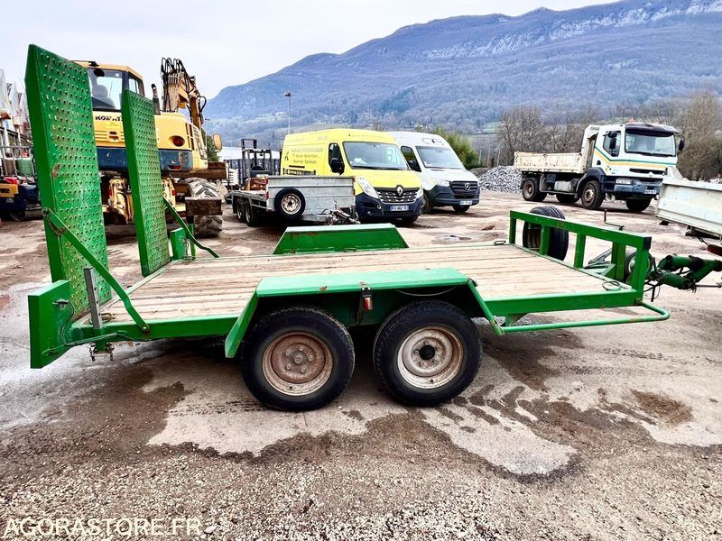 REMORQUE PORTE-ENGINS 2 ESSIEUX 3200KG BOUVERET R23200 - Низкорамный прицеп: фото 5 REMORQUE PORTE-ENGINS 2 ESSIEUX 3200KG BOUVERET R23200 - Низкорамный прицеп: фото 5