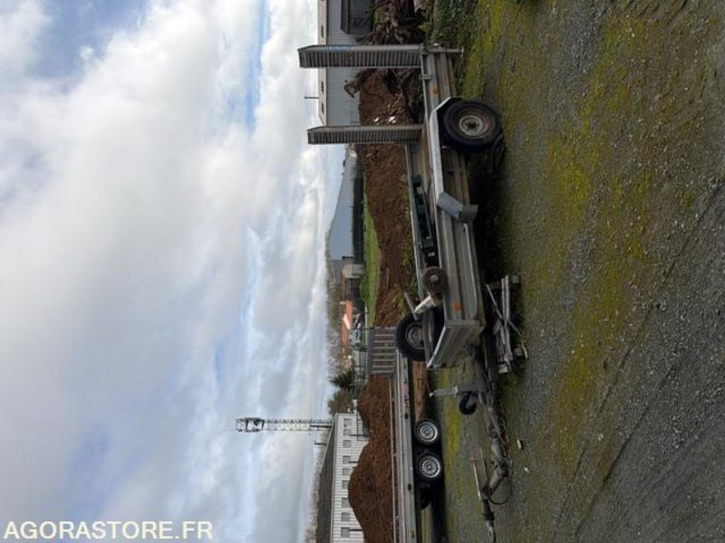 REMORQUE PORTE ENGINS - Низкорамный прицеп: фото 4 REMORQUE PORTE ENGINS - Низкорамный прицеп: фото 4