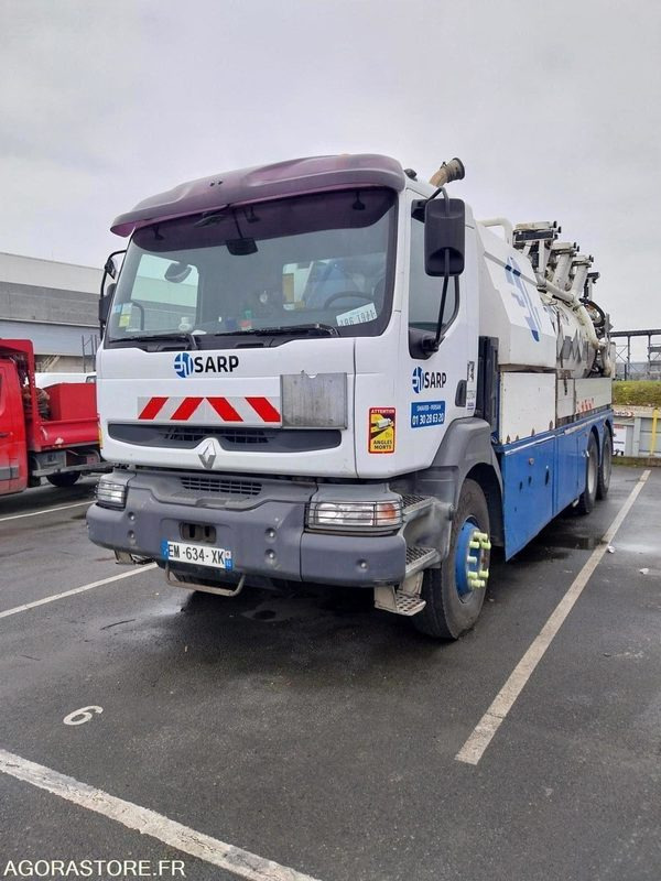 RENAULT KERAX HUWER ADR 2001 515000KM / PB BV EXPORT UNIQUEMENT - Ассенизатор: фото 1 RENAULT KERAX HUWER ADR 2001 515000KM / PB BV EXPORT UNIQUEMENT - Ассенизатор: фото 1
