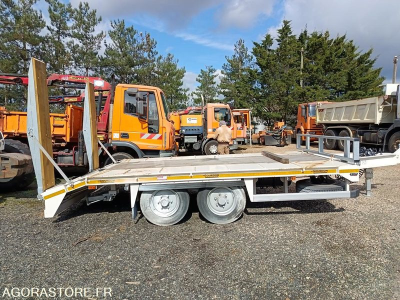 Remorque goudron 2 essieux PE80RD GT805LQ - Полуприцеп бортовой/ Платформа: фото 2 Remorque goudron 2 essieux PE80RD GT805LQ - Полуприцеп бортовой/ Платформа: фото 2