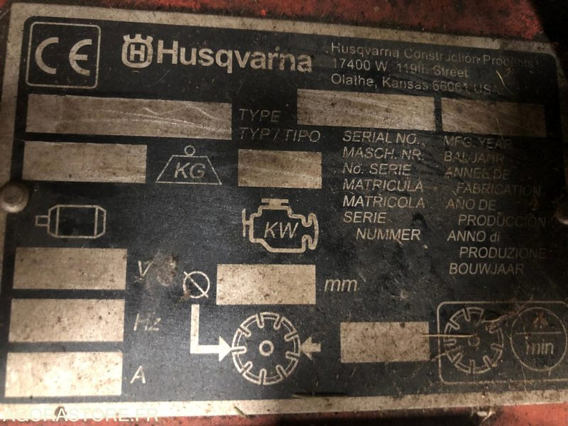 SCIE A SOL HUSQVARNA FS413 - 500 mm - Строительное оборудование: фото 5 SCIE A SOL HUSQVARNA FS413 - 500 mm - Строительное оборудование: фото 5