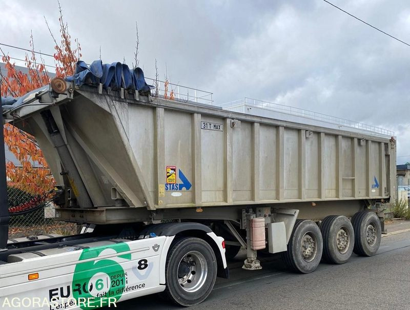 SEMI REMORQUE BENNE ALU - 2006 - Самосвальный полуприцеп: фото 1 SEMI REMORQUE BENNE ALU - 2006 - Самосвальный полуприцеп: фото 1