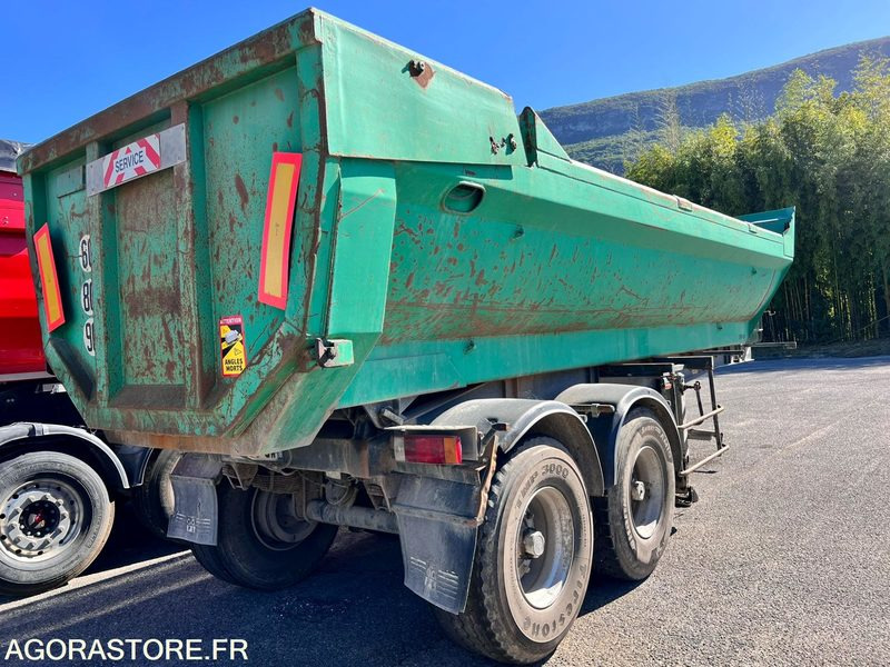 Semi remorque benne 2 essieux Metaco - Année 2001 - Самосвальный полуприцеп: фото 4 Semi remorque benne 2 essieux Metaco - Année 2001 - Самосвальный полуприцеп: фото 4
