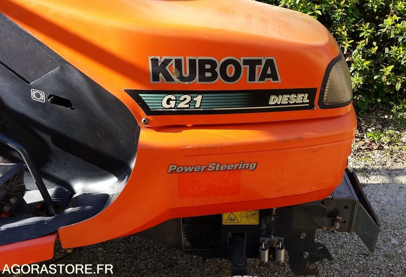 Газонокосилка TONDEUSE KUBOTA G21 DIESEL 2007 933H SANS PLATEAU DE COUPE: фото 9 Газонокосилка TONDEUSE KUBOTA G21 DIESEL 2007 933H SANS PLATEAU DE COUPE: фото 9