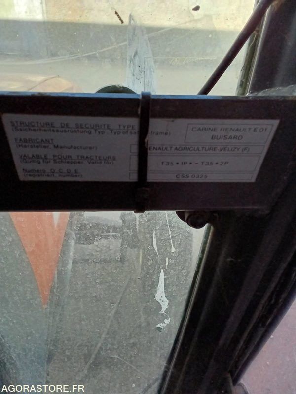 TRACTEUR RENAULT ERGOS 85 AVEC EPAREUSE NOREMAT - Трактор: фото 3 TRACTEUR RENAULT ERGOS 85 AVEC EPAREUSE NOREMAT - Трактор: фото 3