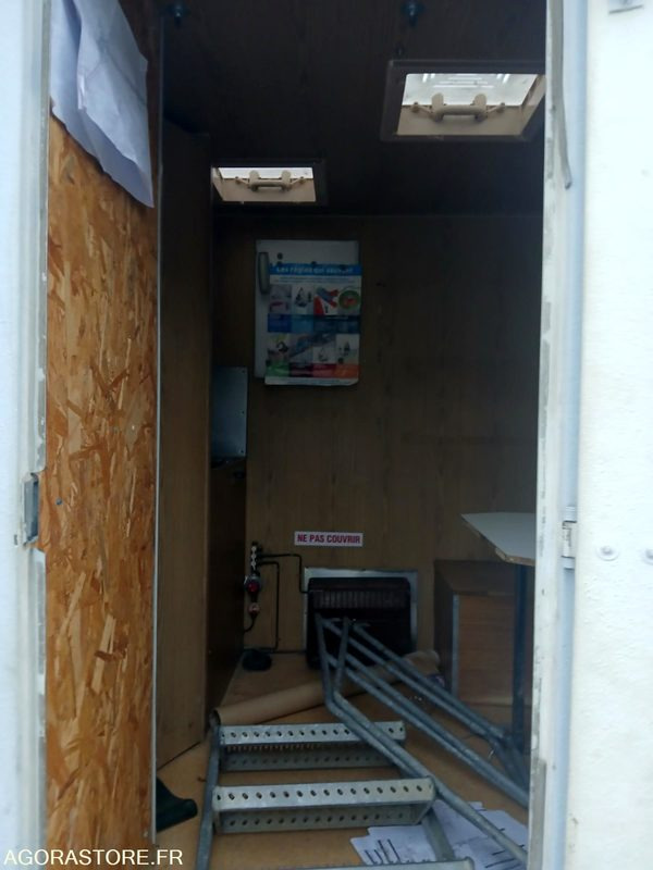 Roulotte chantier - Жилой контейнер, Прицеп: фото 5 Roulotte chantier - Жилой контейнер, Прицеп: фото 5