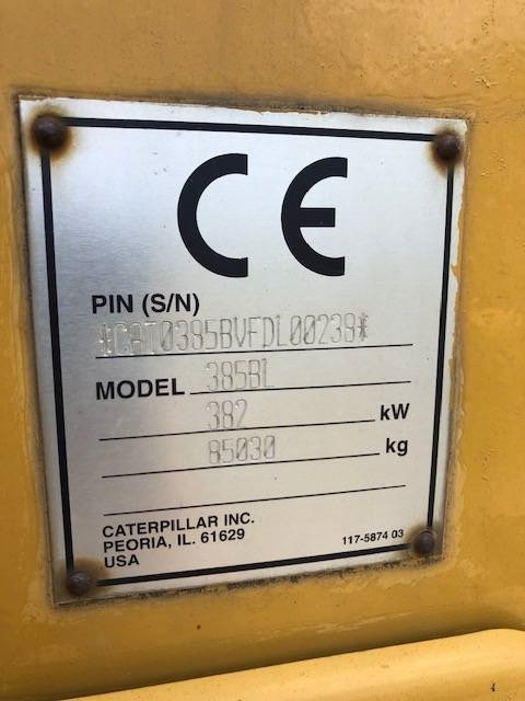 Гусеничный экскаватор CAT 385 B: фото 14