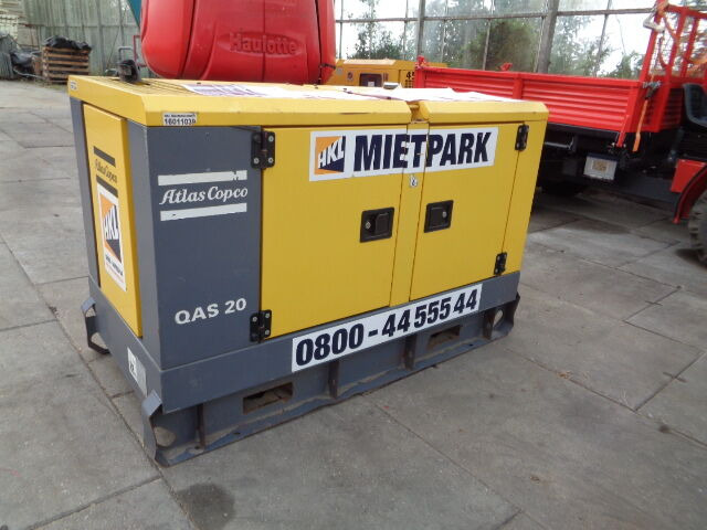 Atlas Copco QAS 20 KVA - Электрогенератор: фото 1 Atlas Copco QAS 20 KVA - Электрогенератор: фото 1