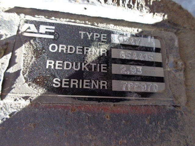 DAF Type 1347 , ALL ratios : 2.93 ; 2.64 ; 2.8 ; 3.07 . 1652704, 123 - Дифференциал для Грузовиков: фото 5 DAF Type 1347 , ALL ratios : 2.93 ; 2.64 ; 2.8 ; 3.07 . 1652704, 123 - Дифференциал для Грузовиков: фото 5