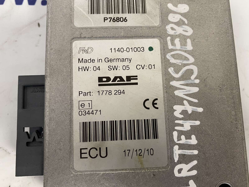 DAF XF105 - Блок управления для Грузовиков: фото 2 DAF XF105 - Блок управления для Грузовиков: фото 2