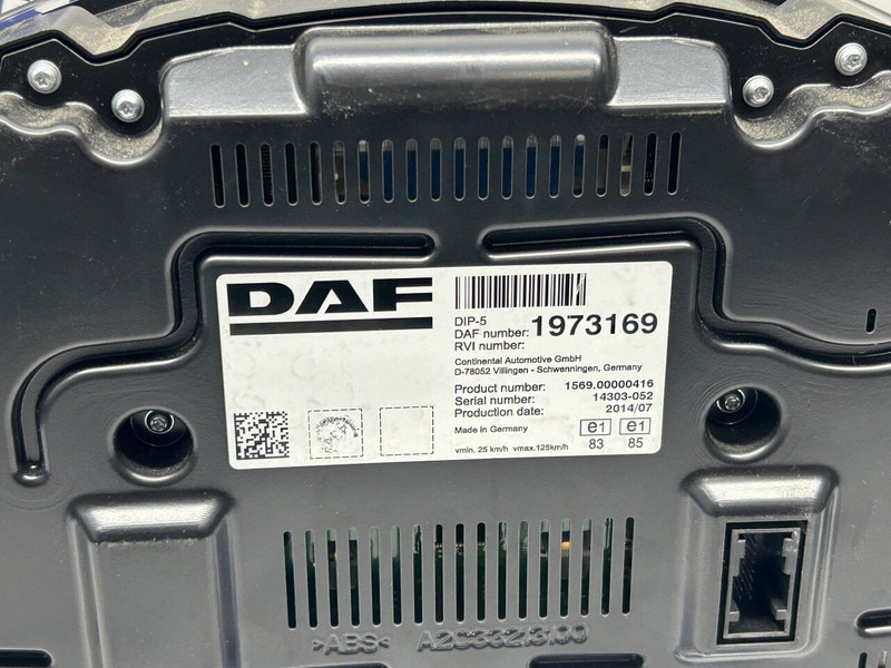 DAF instrument cluster - Приборная панель для Грузовиков: фото 3 DAF instrument cluster - Приборная панель для Грузовиков: фото 3