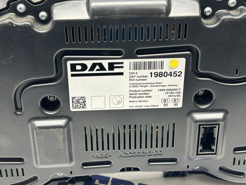 DAF instrument cluster - Приборная панель для Грузовиков: фото 3 DAF instrument cluster - Приборная панель для Грузовиков: фото 3