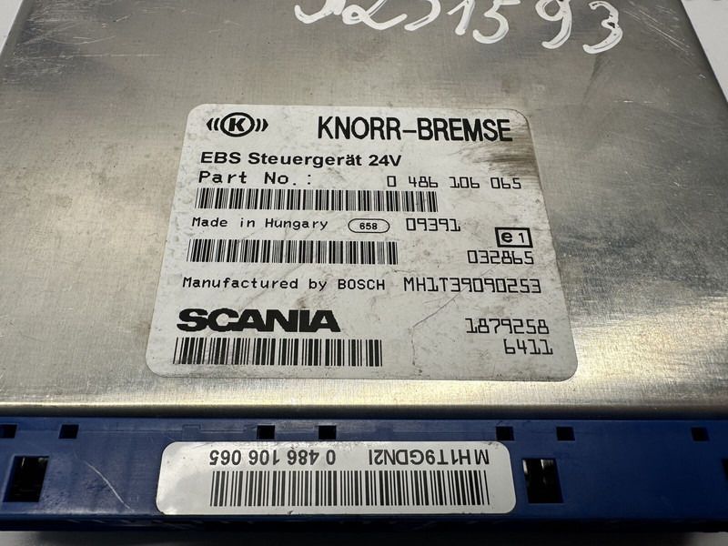 KNORR-BREMSE EBS control unit - Блок управления для Грузовиков: фото 3 KNORR-BREMSE EBS control unit - Блок управления для Грузовиков: фото 3