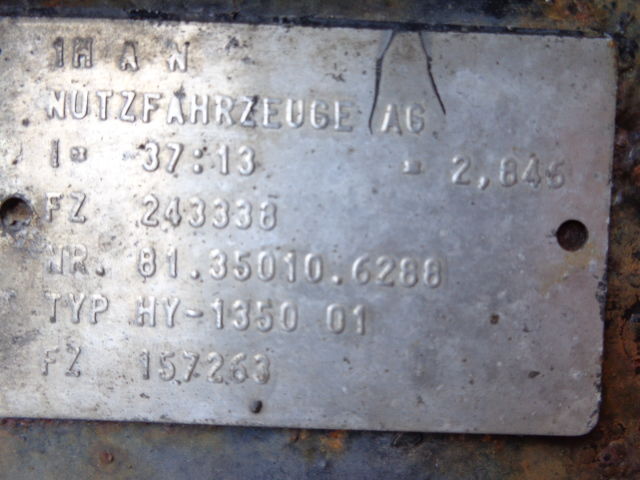 MAN HY - 1350 all ratios 2.85 ; 3.08 ; 2.71 ; 3.7 . 81350106134, 813 - Дифференциал для Грузовиков: фото 5 MAN HY - 1350 all ratios 2.85 ; 3.08 ; 2.71 ; 3.7 . 81350106134, 813 - Дифференциал для Грузовиков: фото 5