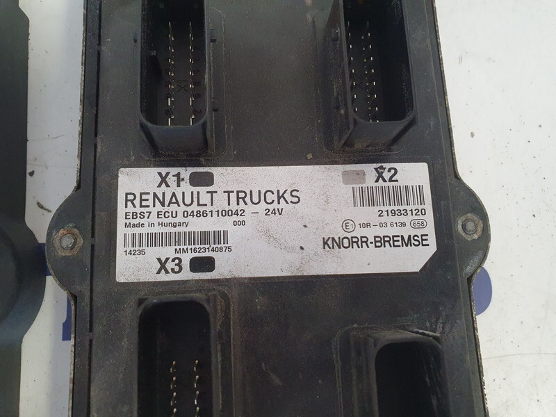 Renault T EBS7 control unit - Блок управления для Грузовиков: фото 2 Renault T EBS7 control unit - Блок управления для Грузовиков: фото 2