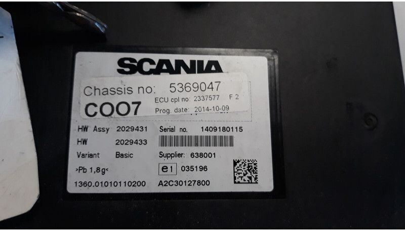 Scania R - Блок управления для Грузовиков: фото 3 Scania R - Блок управления для Грузовиков: фото 3