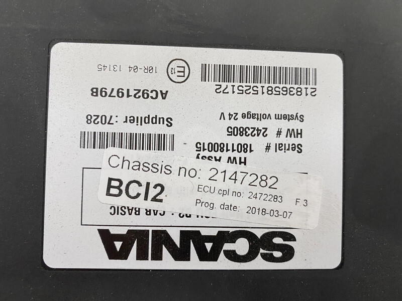 Scania R - Блок управления для Грузовиков: фото 4 Scania R - Блок управления для Грузовиков: фото 4