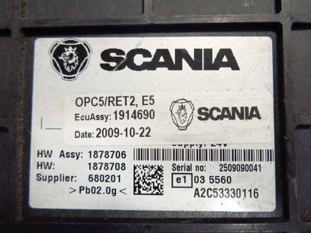 Scania R OPC5 / RET2 retarder control unit - Блок управления для Грузовиков: фото 3 Scania R OPC5 / RET2 retarder control unit - Блок управления для Грузовиков: фото 3