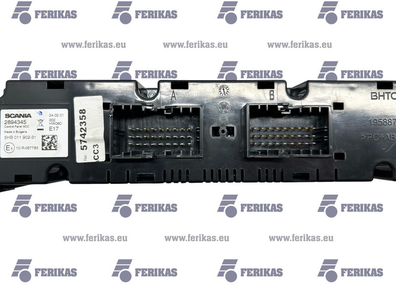 Scania heater control panel - Приборная панель для Грузовиков: фото 5 Scania heater control panel - Приборная панель для Грузовиков: фото 5