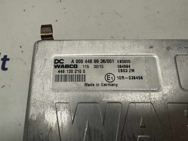 Wabco EBS3 - Блок управления для Грузовиков: фото 5 Wabco EBS3 - Блок управления для Грузовиков: фото 5