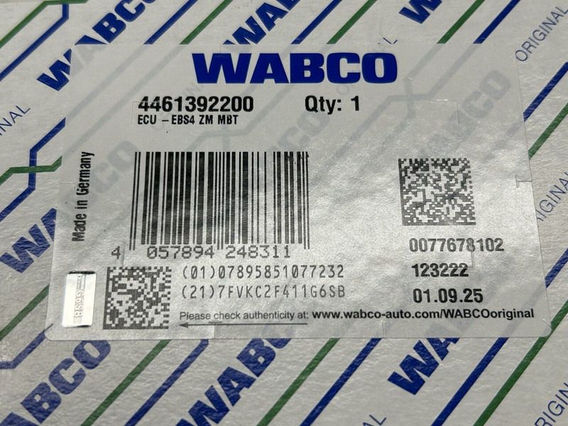 Новый Блок управления для Грузовиков Wabco EBS4 unit: фото 6