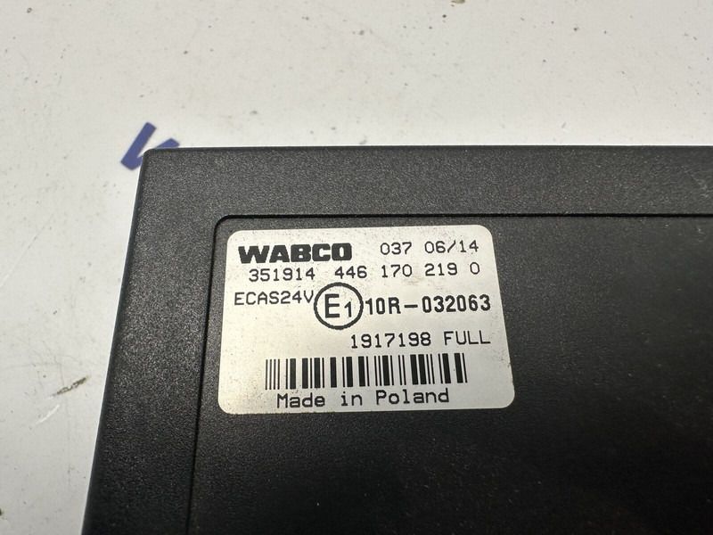 Wabco ECAS - Блок управления для Грузовиков: фото 4 Wabco ECAS - Блок управления для Грузовиков: фото 4