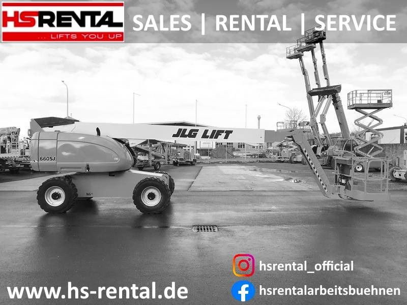 JLG 660SJ diesel 4x4 22m (1795) - Телескопический подъемник: фото 1 JLG 660SJ diesel 4x4 22m (1795) - Телескопический подъемник: фото 1