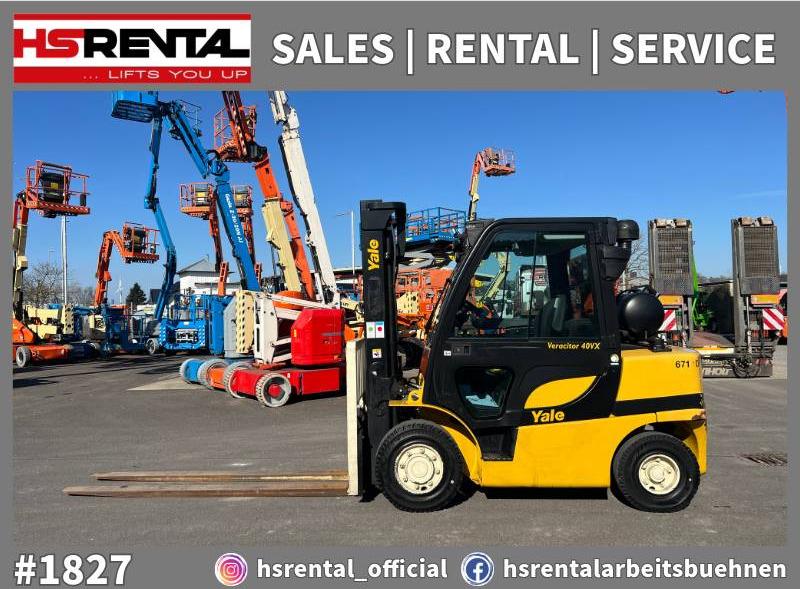 Yale GLP40VX Gas 4T 3.65m (1827) - Газовый погрузчик: фото 1 Yale GLP40VX Gas 4T 3.65m (1827) - Газовый погрузчик: фото 1