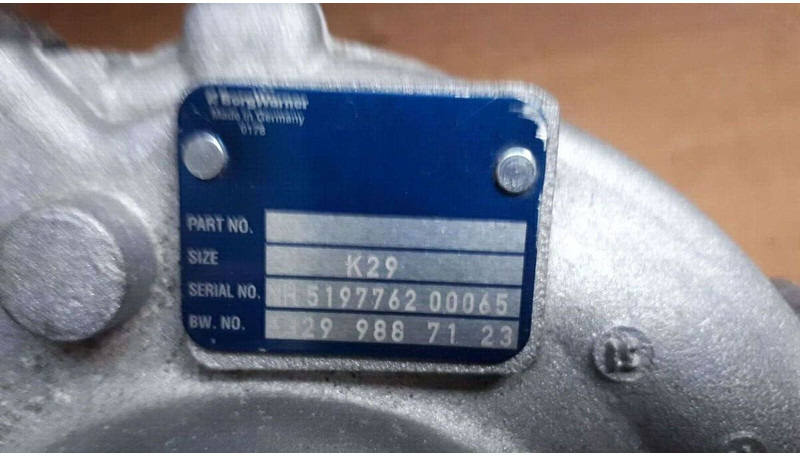 MAN Cummens K29- D2066/ Mersedes OM 457 - Турбина: фото 5 MAN Cummens K29- D2066/ Mersedes OM 457 - Турбина: фото 5