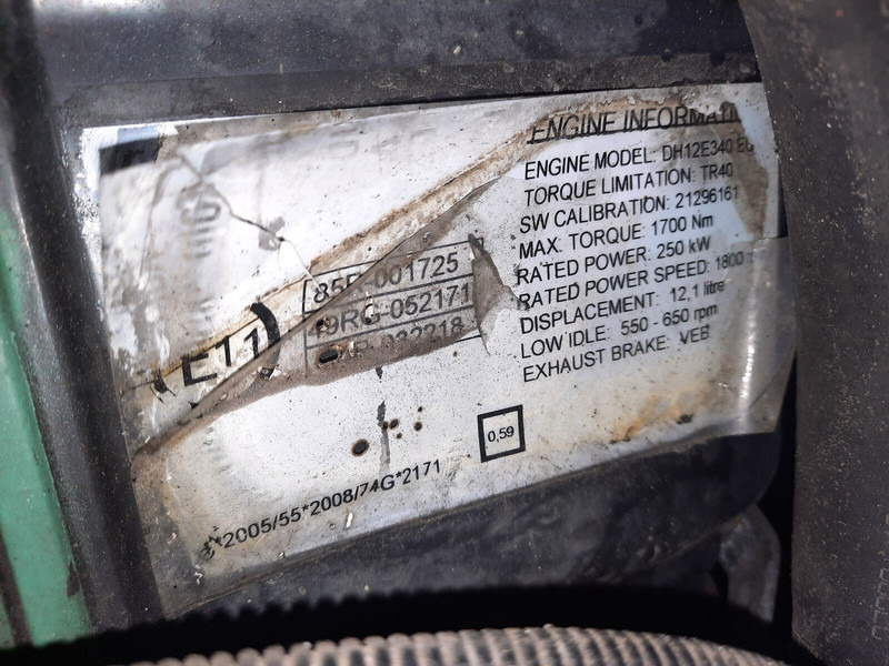 Volvo DH12E340EC06 . DH12D 340. - Двигатель: фото 3 Volvo DH12E340EC06 . DH12D 340. - Двигатель: фото 3
