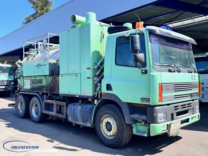 DAF CF 85.380 Inox tank ADR, 6x2, Euro 2 - Ассенизатор: фото 1 DAF CF 85.380 Inox tank ADR, 6x2, Euro 2 - Ассенизатор: фото 1