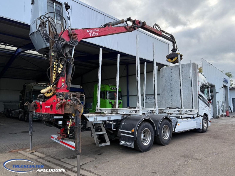 Volvo FH 650 6x4, FTG V1000X.81 Houtkraan - Лесовоз, Автоманипулятор: фото 2 Volvo FH 650 6x4, FTG V1000X.81 Houtkraan - Лесовоз, Автоманипулятор: фото 2