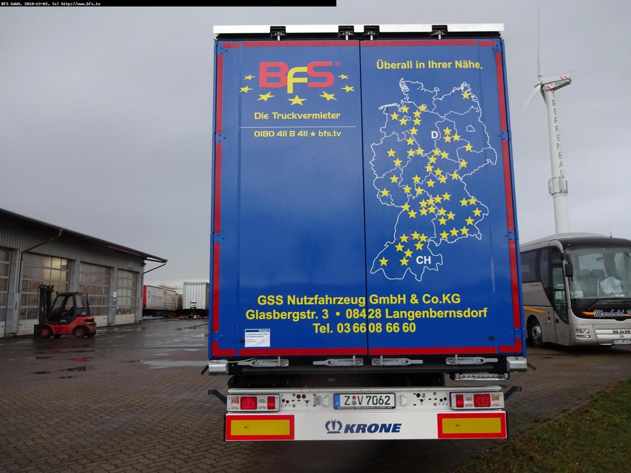 Krone Sattelauflieger SDP 27 eLB4-CS Krone, Schiebever - Тентованный полуприцеп: фото 2 Krone Sattelauflieger SDP 27 eLB4-CS Krone, Schiebever - Тентованный полуприцеп: фото 2