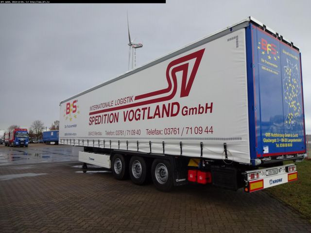 Krone Sattelauflieger SDP 27 eLB4-CS Krone, Schiebever - Тентованный полуприцеп: фото 3 Krone Sattelauflieger SDP 27 eLB4-CS Krone, Schiebever - Тентованный полуприцеп: фото 3