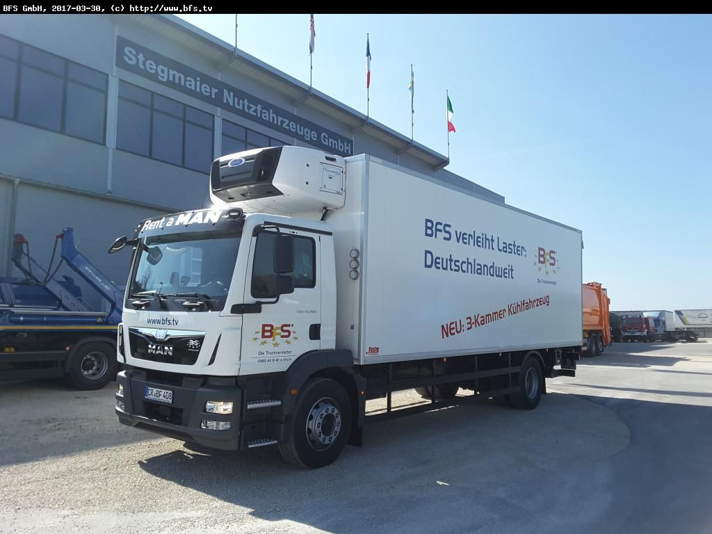 MAN TGM 18.290 4x2 LL Carrier Supra 1250MT, Längs!, MAN TGM 18.290 4x2 LL Carrier Supra 1250MT, Längs!, - Рефрижератор: фото 1 MAN TGM 18.290 4x2 LL Carrier Supra 1250MT, Längs!, MAN TGM 18.290 4x2 LL Carrier Supra 1250MT, Längs!, - Рефрижератор: фото 1