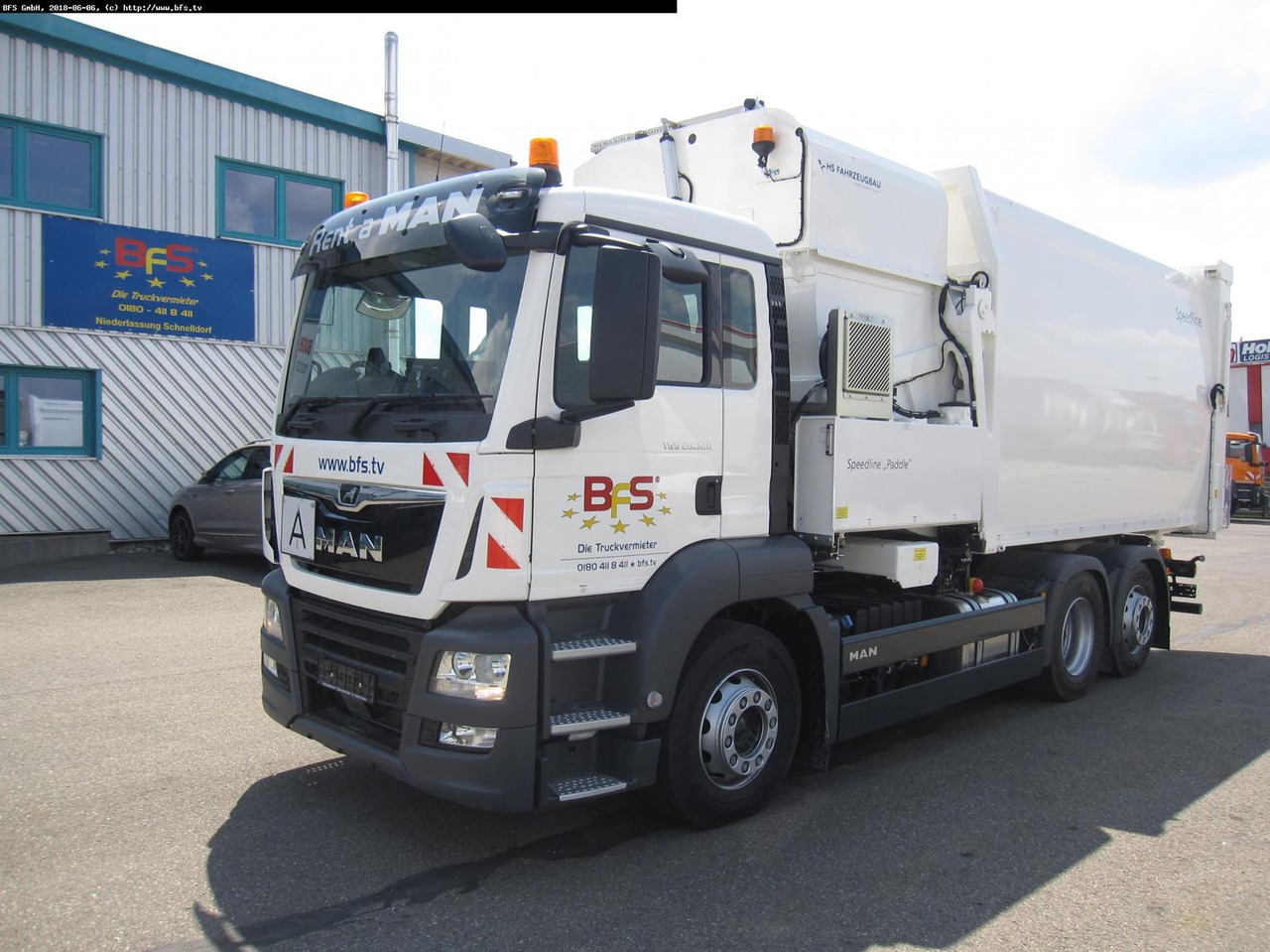 MAN TGS 26.320 6x2-4 LL HS SL Speedline 27 PPK - ViS - Мусоровоз: фото 1 MAN TGS 26.320 6x2-4 LL HS SL Speedline 27 PPK - ViS - Мусоровоз: фото 1