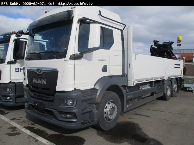 MAN TGS (TG3) 26.510 6x2-4 BL HIAB 232ES-5 X-HIPRO - Грузовик бортовой/ Платформа: фото 1 MAN TGS (TG3) 26.510 6x2-4 BL HIAB 232ES-5 X-HIPRO - Грузовик бортовой/ Платформа: фото 1
