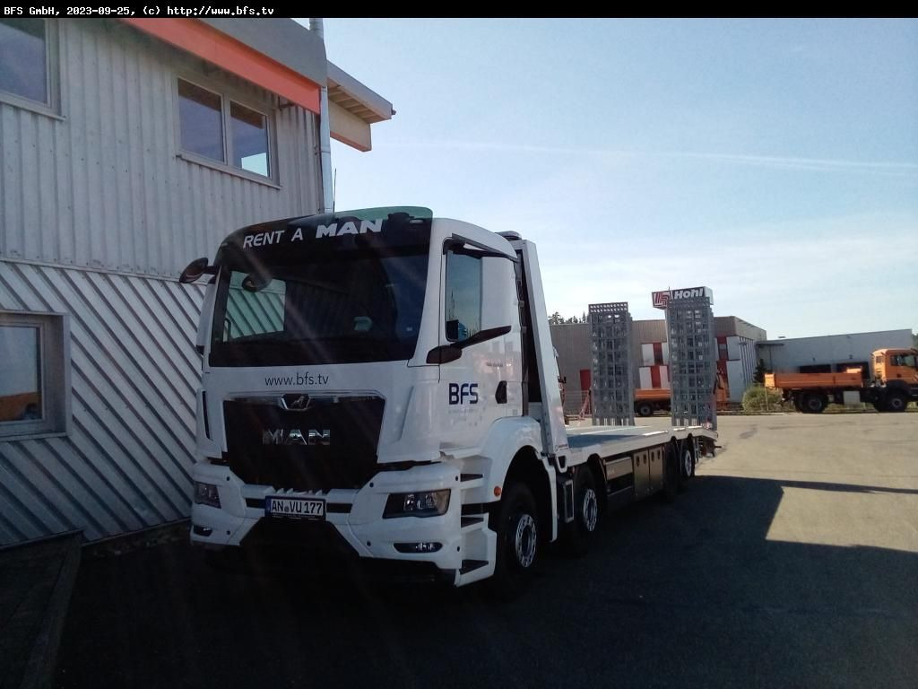 MAN TGS (TG3) 35.430 8x2-6 BL CH NN, Plattform Aufba - Эвакуатор: фото 1 MAN TGS (TG3) 35.430 8x2-6 BL CH NN, Plattform Aufba - Эвакуатор: фото 1