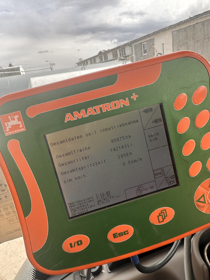 Прицепной опрыскиватель AMAZONE UX 6200 36m GPS: фото 12 Прицепной опрыскиватель AMAZONE UX 6200 36m GPS: фото 12