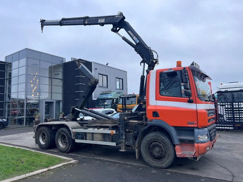 DAF CF 85.380 6X2 + MKG 141 A2 CRANE + 20 TON HOOKLIFT - EURO 3 - MANUAL GEAR - 10 TYRES - Крюковой мультилифт, Автоманипулятор: фото 3 DAF CF 85.380 6X2 + MKG 141 A2 CRANE + 20 TON HOOKLIFT - EURO 3 - MANUAL GEAR - 10 TYRES - Крюковой мультилифт, Автоманипулятор: фото 3