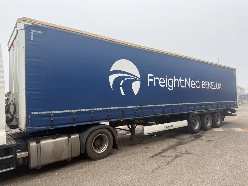 Krone BPW AXLE, DHOLLANDIA LIFT 2000KG - Тентованный полуприцеп: фото 1 Krone BPW AXLE, DHOLLANDIA LIFT 2000KG - Тентованный полуприцеп: фото 1